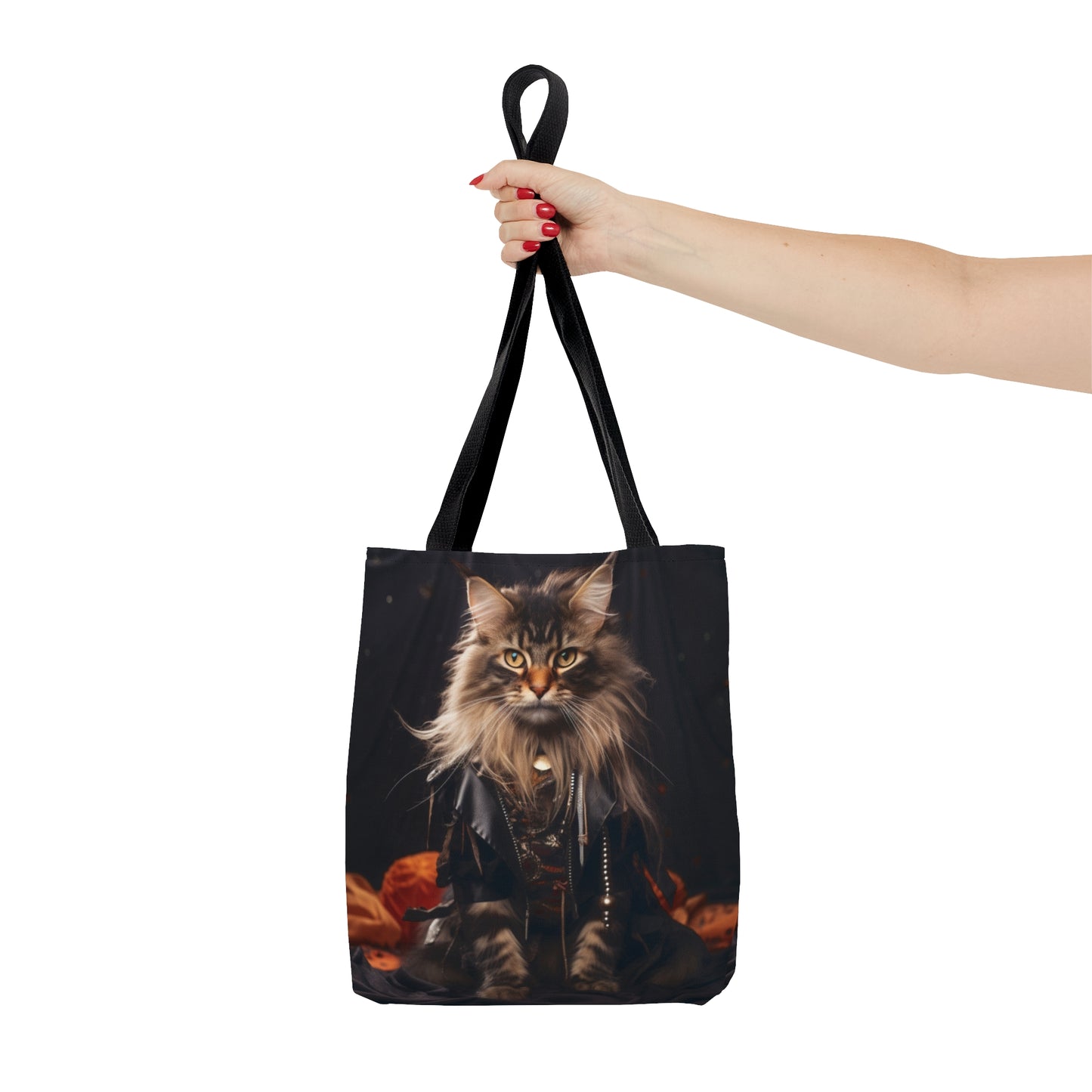 Cat Bag Maine Coon Cat Halloween Tote Bag