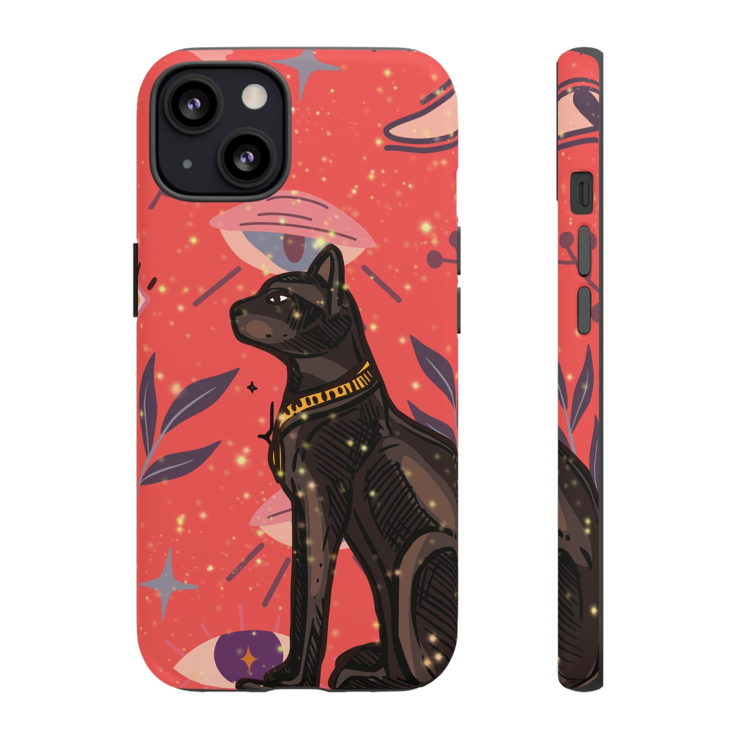 Magic Cat Phone Case Mystery Cat Phone Case Aesthetic Phone Case Cute Tough Cases Smartphone Protection Iphone, Google Pixel, Samsung Galaxy