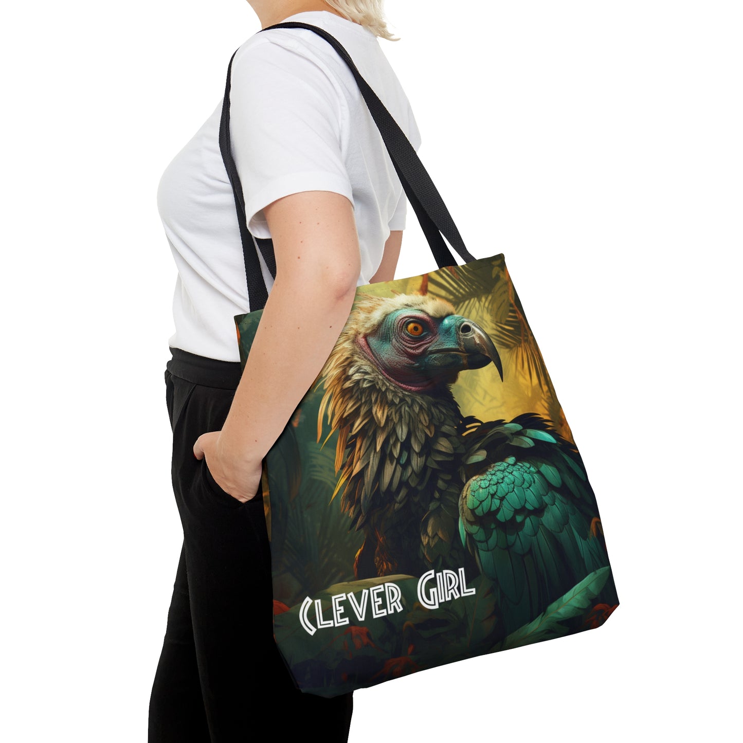 Tropical Vulture Tote Bag Clever Girl
