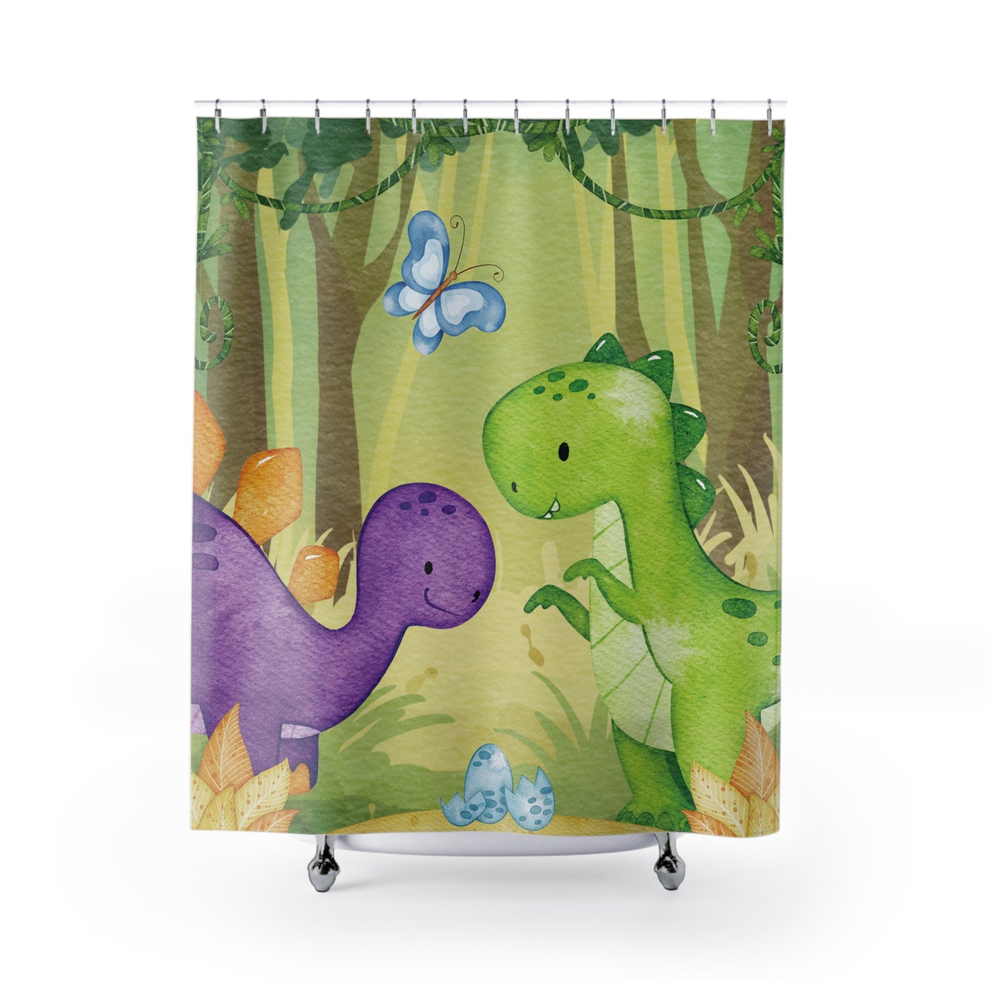 Dinosaur Shower Curtain