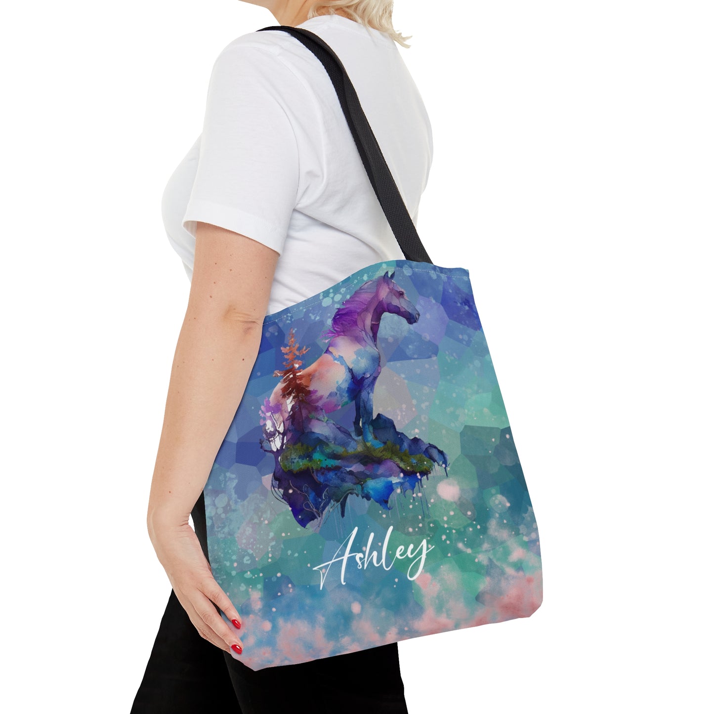 Personalized Magical Horse Tote Bag