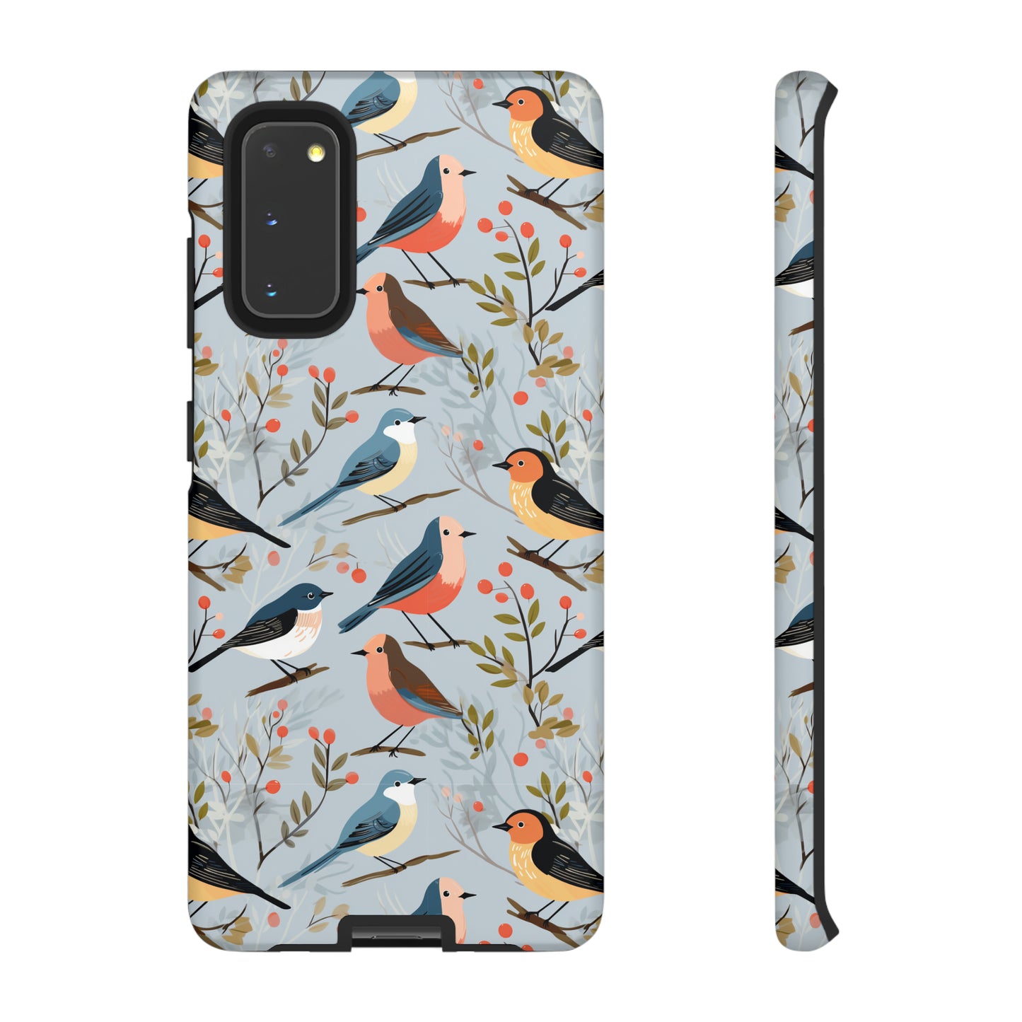 Song Bird Phone Case - Protective Cover for iPhone, Samsung Galaxy, Google Pixel - Glossy/Matte Finish - Tough Cases - Bird Lover Gift
