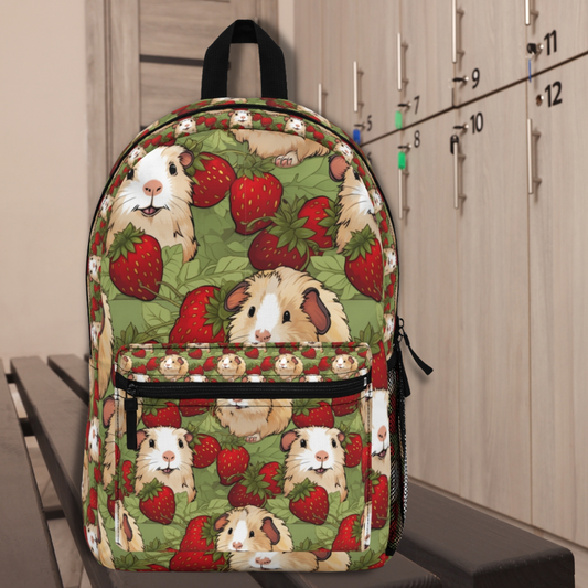 Guinea Pig and Strawberry Backpack