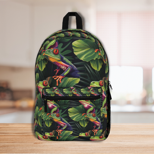 Tropical Tree Frog Backpack