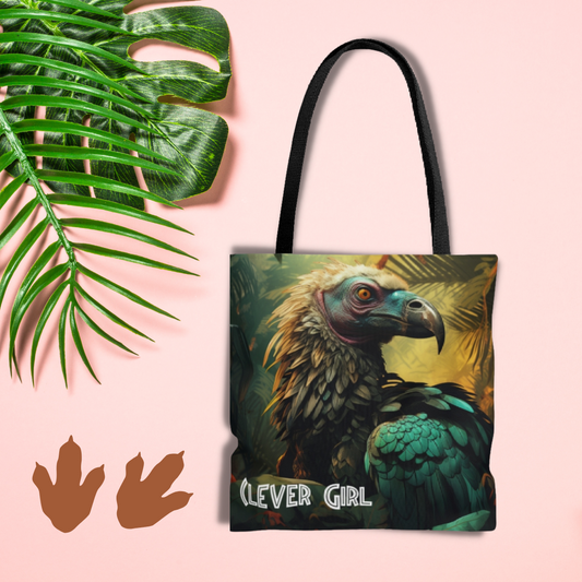 Tropical Vulture Tote Bag Clever Girl